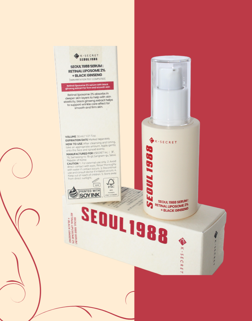 KSECRET - SEOUL 1988 Serum: Retinal Liopsome 2% + Ginseng